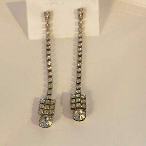Rhinestone Dangle Earrings
